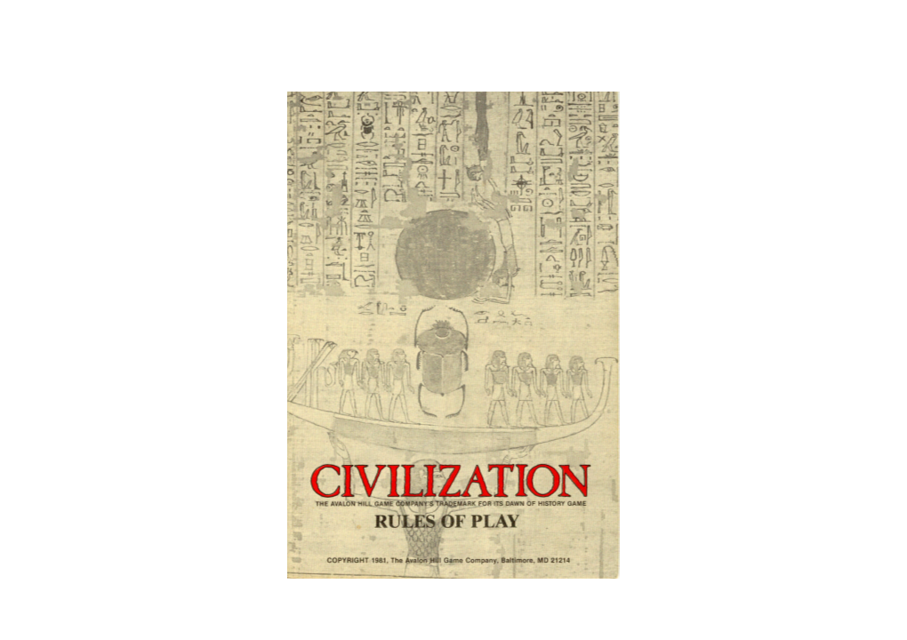 Civilization Manual