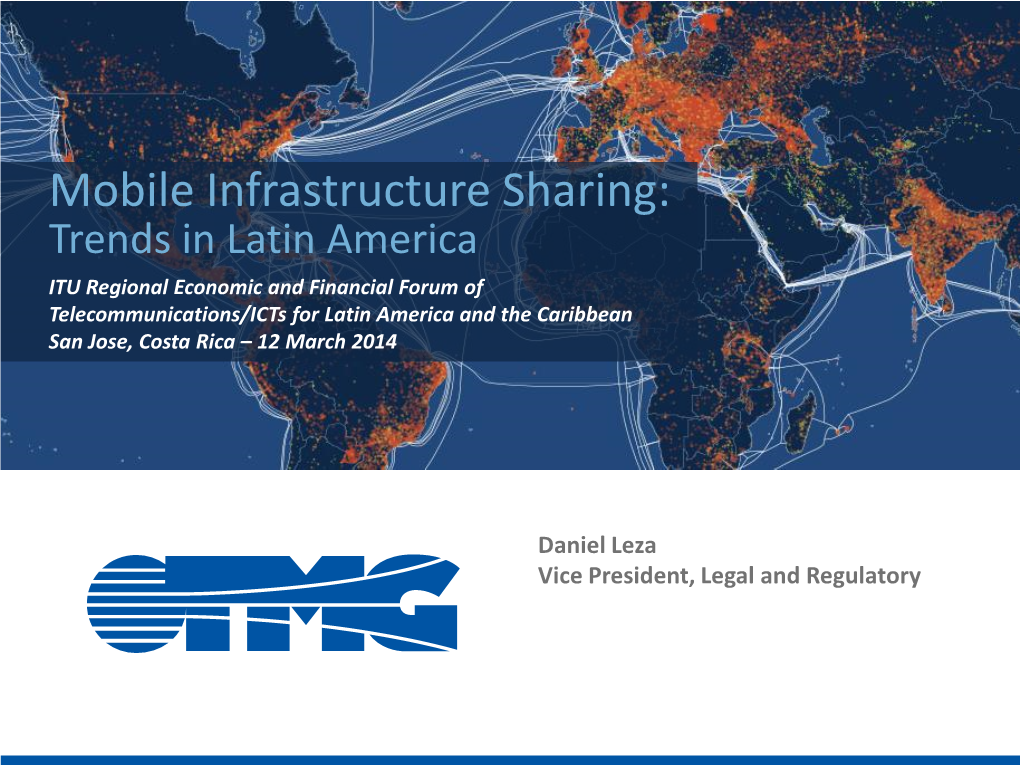 Mobile Infrastructure Sharing