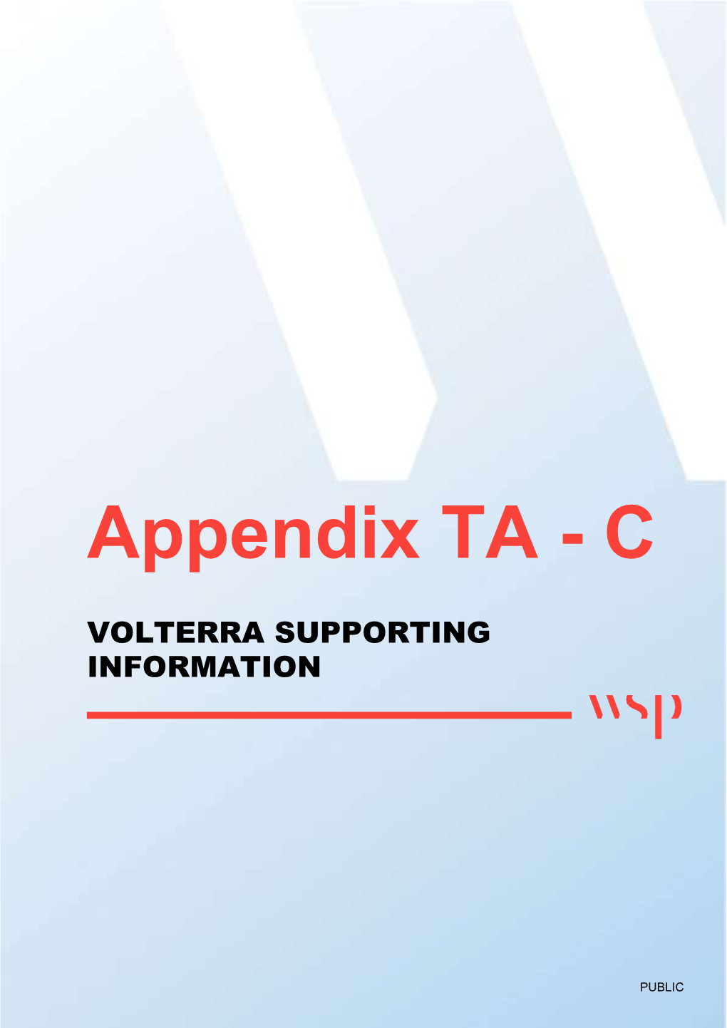 Appendix TA - C