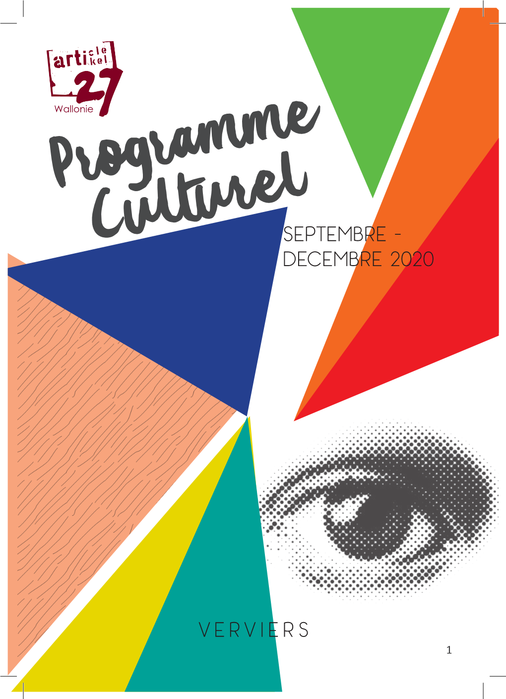 Programme Verviers Septembre