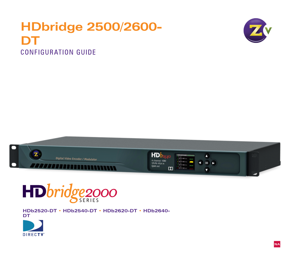 Hdbridge 2500-2600-DT Configuration Guide