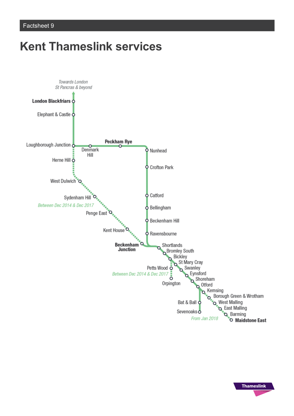 Kent Thameslink Services