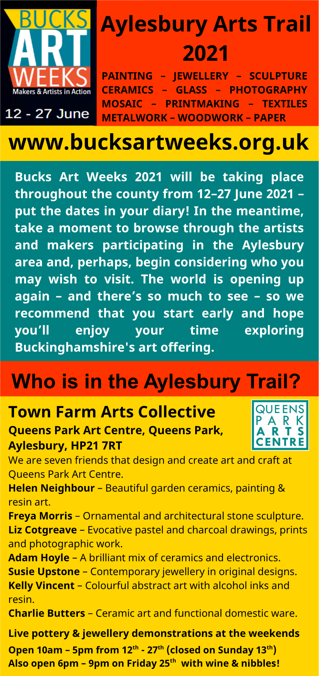 Aylesbury Arts Trail 2021