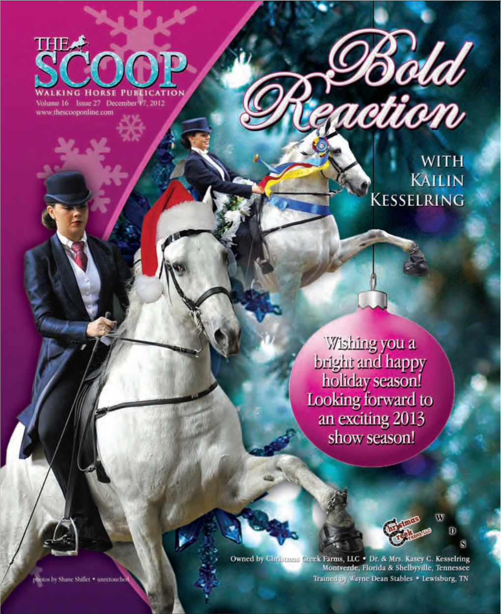 NEWS the Scoop for the Walking Horse Industry