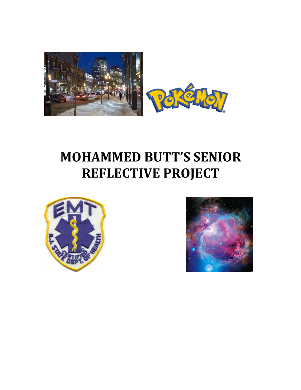 Mohammed Butt S Senior Reflective Project