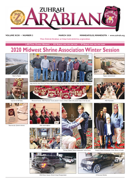 2020 Midwest Shrine Association Winter Session
