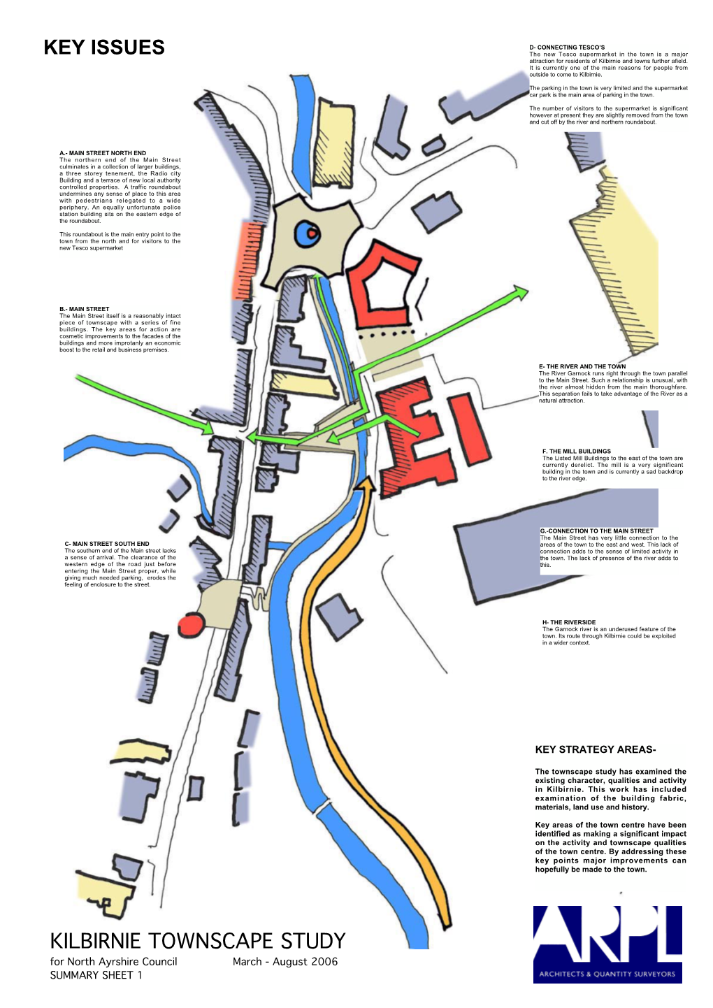 KILBIRNIE TOWNSCAPE STUDY for North Ayrshire Council March - August 2006 SUMMARY SHEET 1
