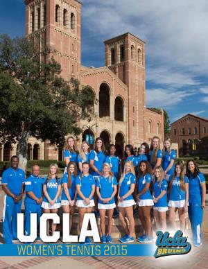 2015 UCLA WOMEN’S TENNIS Team Photo / Roster Info