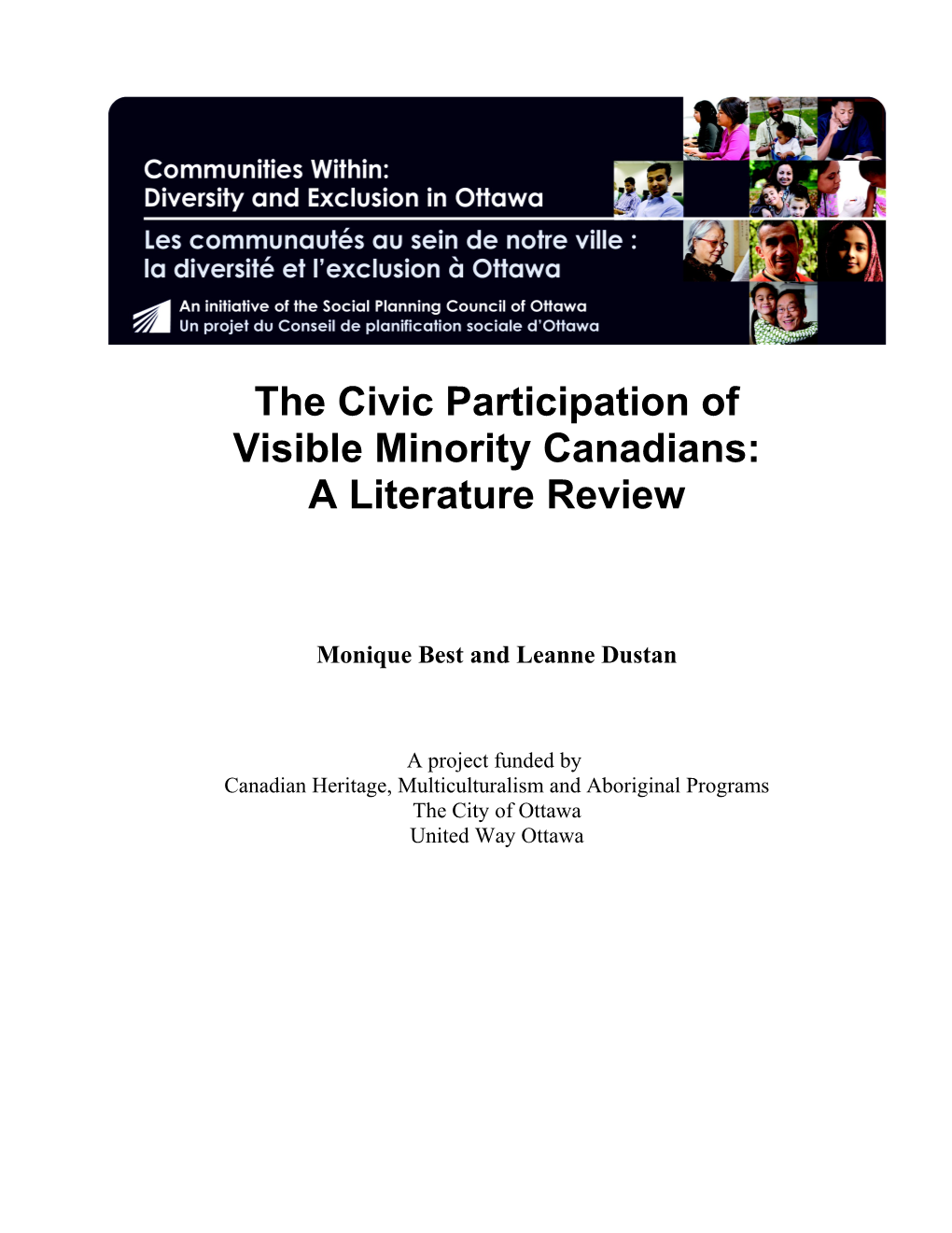 Civic Participation: Exercising Citizenship Rights at the Local Level