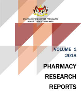 Pharmacy Research Reports