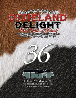 Saturday, May 4, 2019 Tennessee River Music, Inc