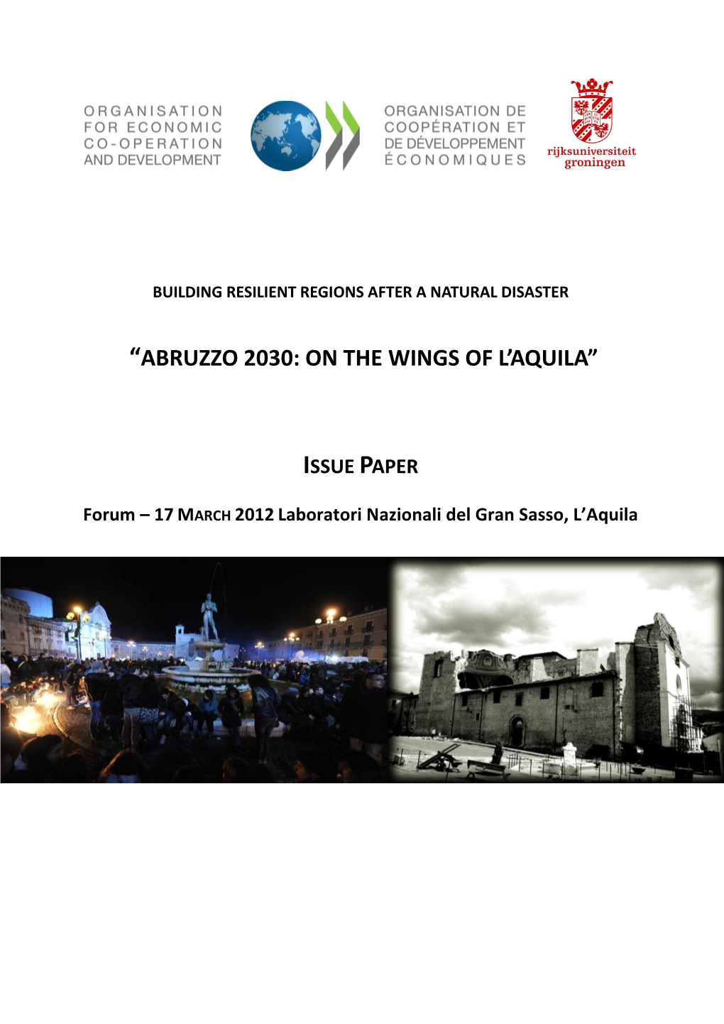 “Abruzzo 2030: on the Wings of L'aquila”