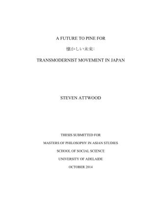 Transmodernist Movement in Japan