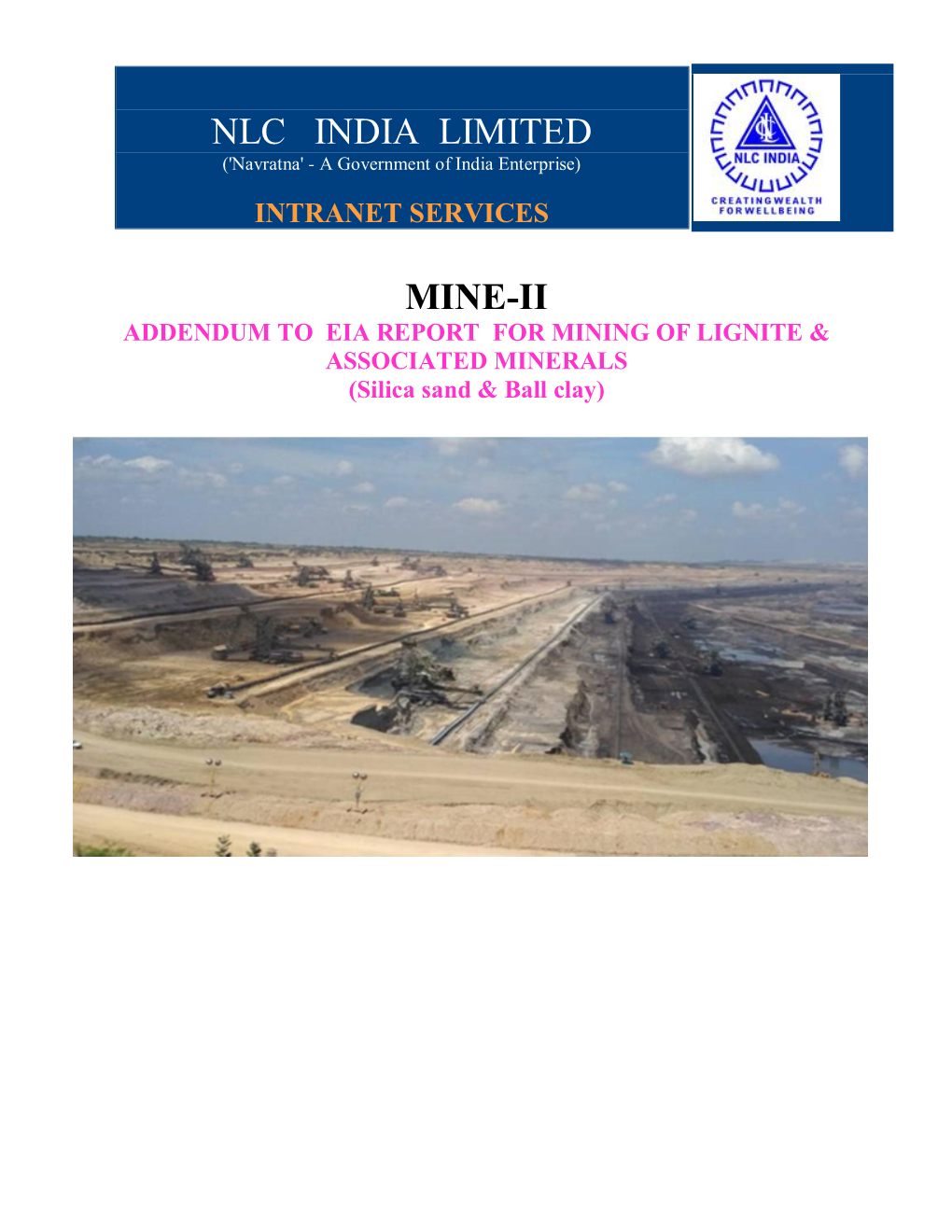 Nlc India Limited Mine-Ii