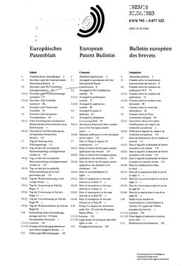 European Patent Bulletin 1983/16