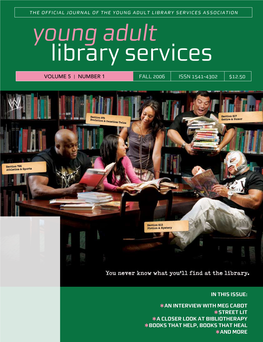 Young Adult Library Services Association Young Adult Library Services