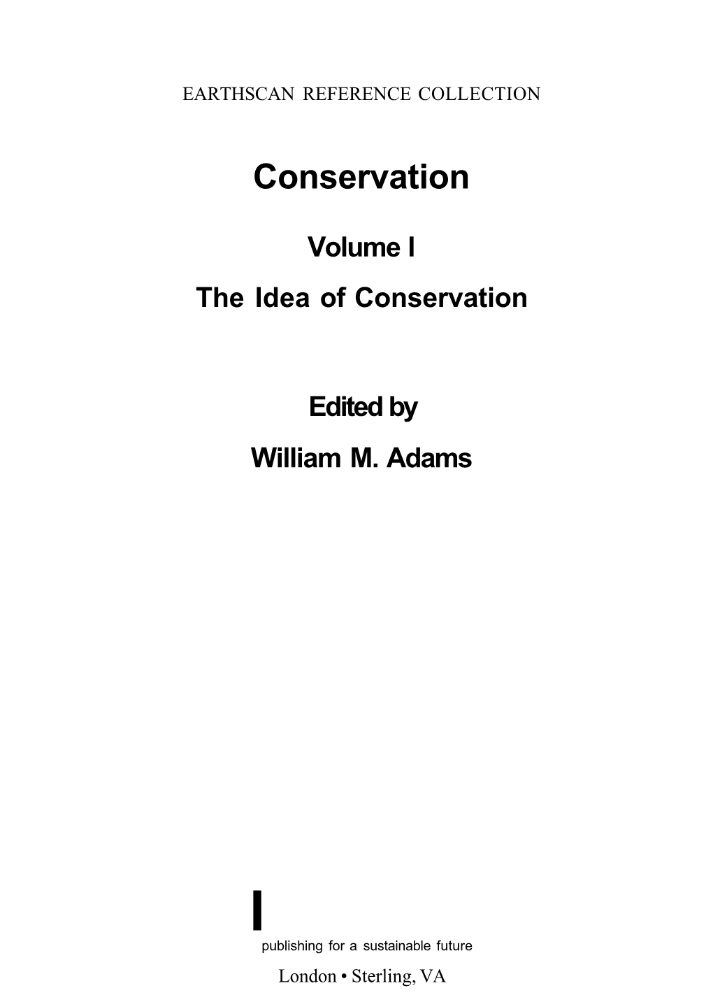 Conservation