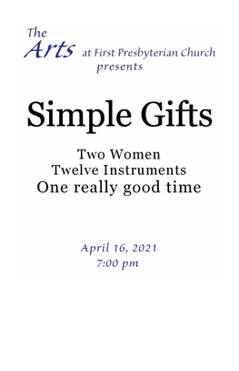 Simple Gifts