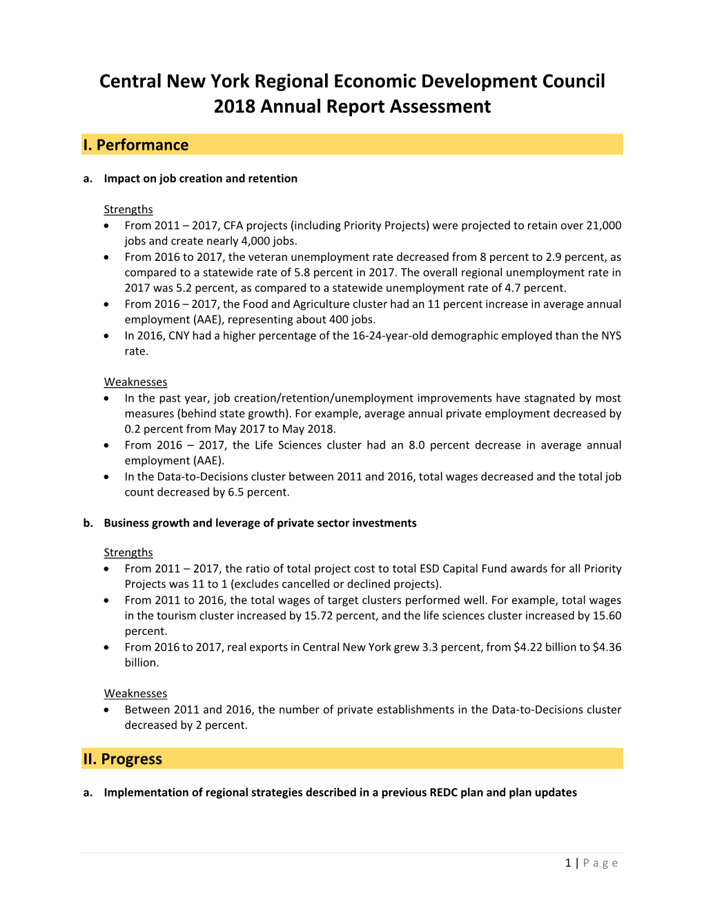 Central New York Scores 2018