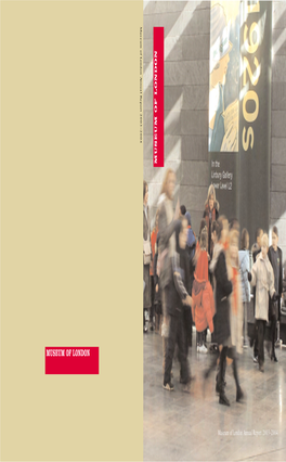 Museum of London Annual Report 2003–2004