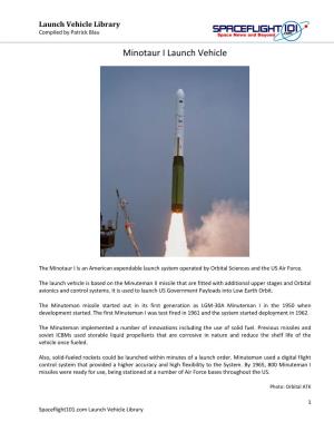 Minotaur I Launch Vehicle