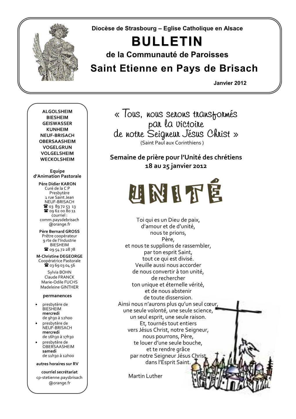 Bulletin Paroissial