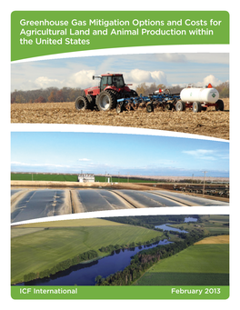 Greenhouse Gas Mitigation Options and Costs for Agricultural Land and Animal Production Within the United States