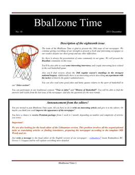 Bballzone Time No