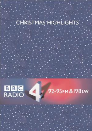 Radio 4 Christmas 2004 Highlights