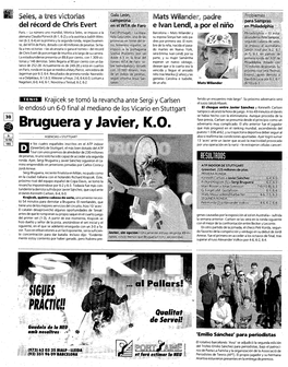 Bruguérá Y Javier K.O.. “•' ' .1 ''...O ___(973J62