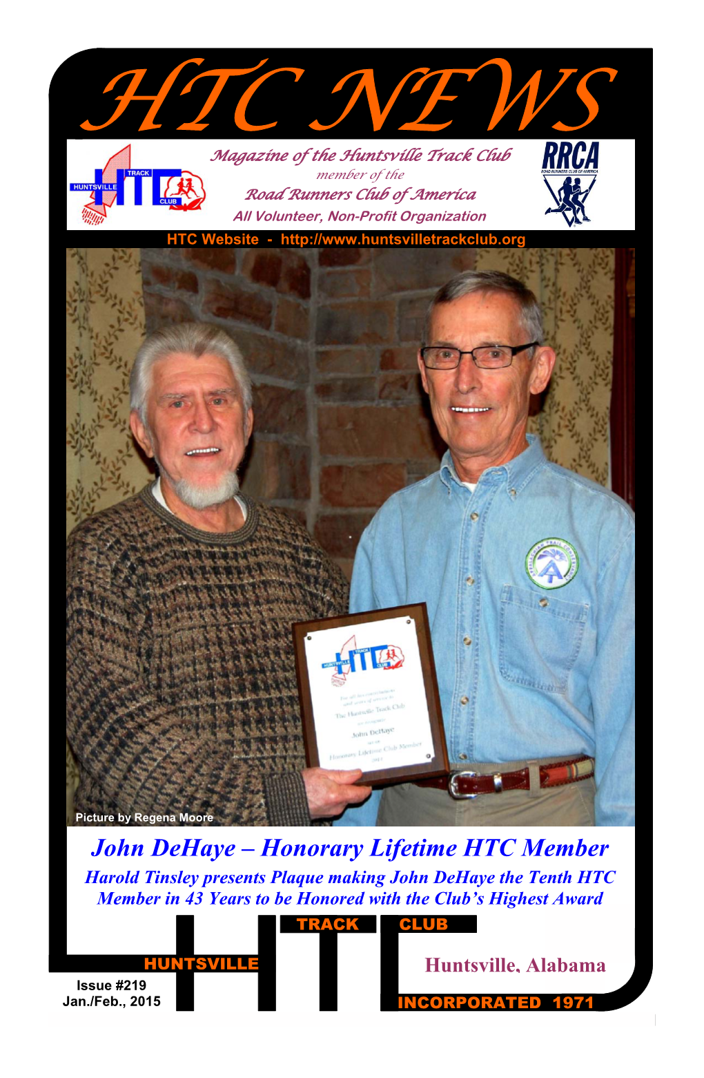 John Dehaye – Honorary Lifetime HTC Member