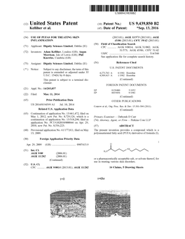 (12) United States Patent (10) Patent No.: US 9,439,850 B2 Kelliher Et Al