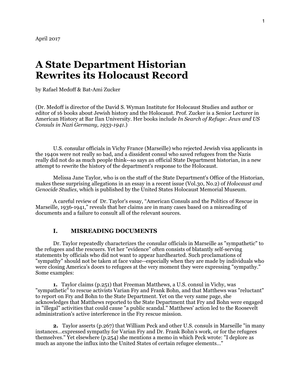 State Dept Historian Whitewashes.Pages
