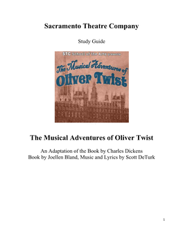 The Musical Adventures of Oliver Twist Study Guide