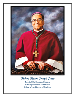 Vol 1, No 15 Bishop Myron Joseph Cotta