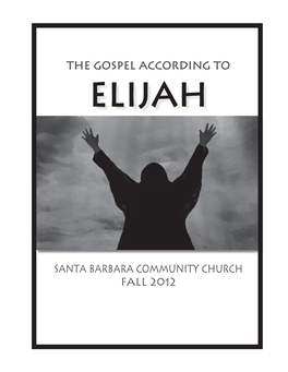 The Gospel According to ELIJAH