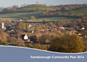 Farmborough Community Plan 2016 Contents