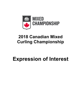 Canadian Mixed Curling Championship