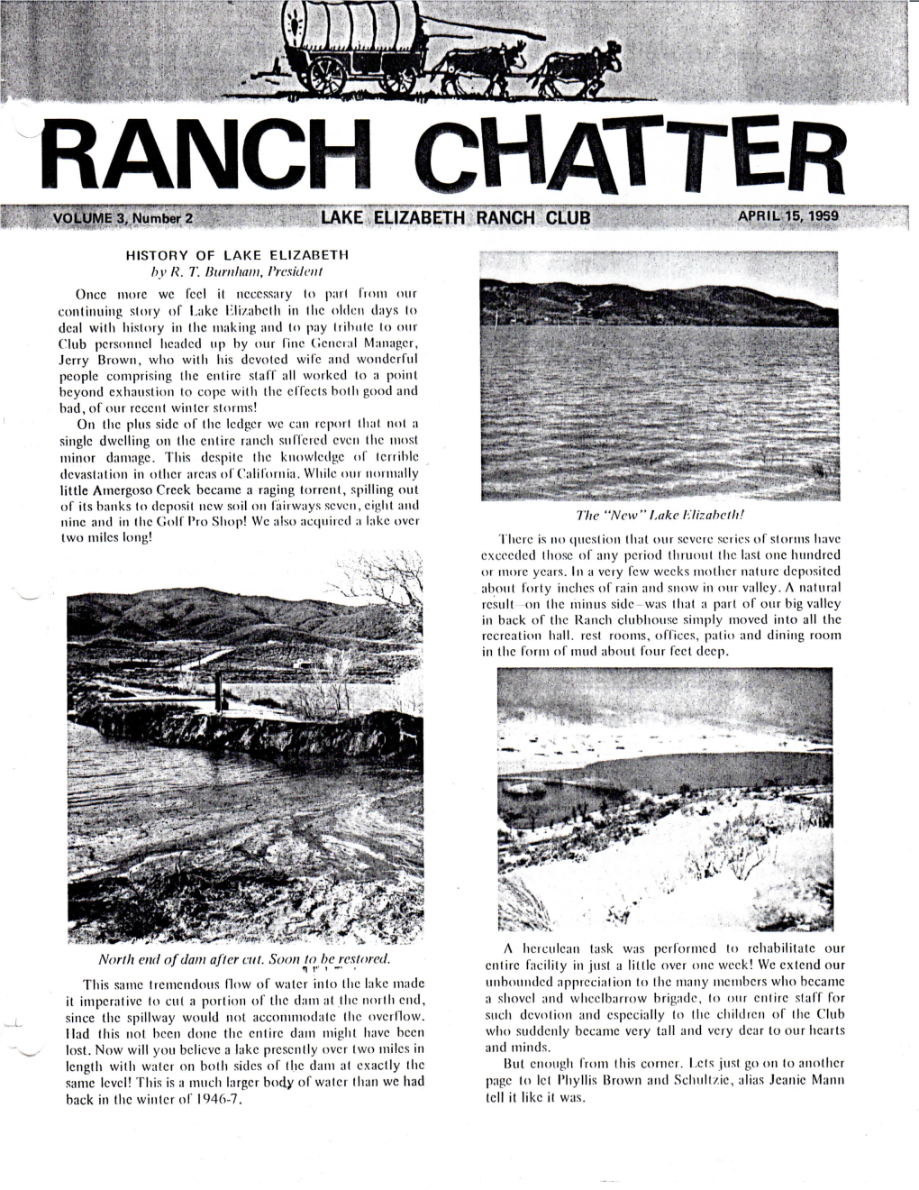 April 1969 Ranch Chatter