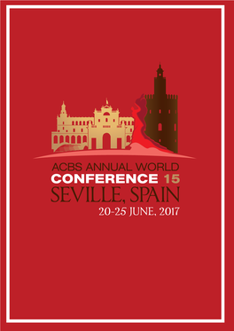 Acbs Annual World Seville,Conference Spain 15