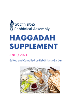 Haggadah Supplement for 5781