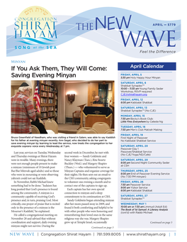 The Wave – April 2019