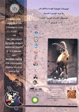 2002 CAMP for the Fauna of Mountain Habitats