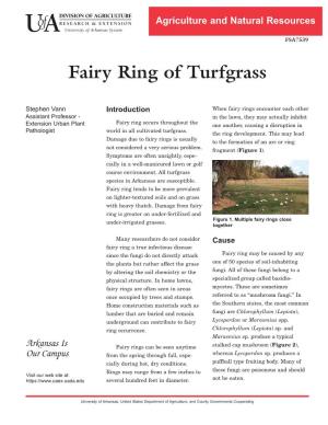 Fairy Ring of Turfgrass