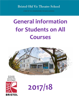 General Information Handbook for All Students 2017-18