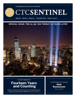 CTC Sentinel 8 (9): the Al-Qa'ida Threat 14 Years Later