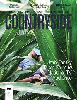 Utah Family Takes Farm to National TV Audience