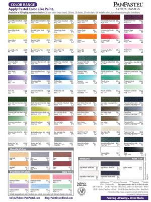 Online Panpastel Color Chart 7.14