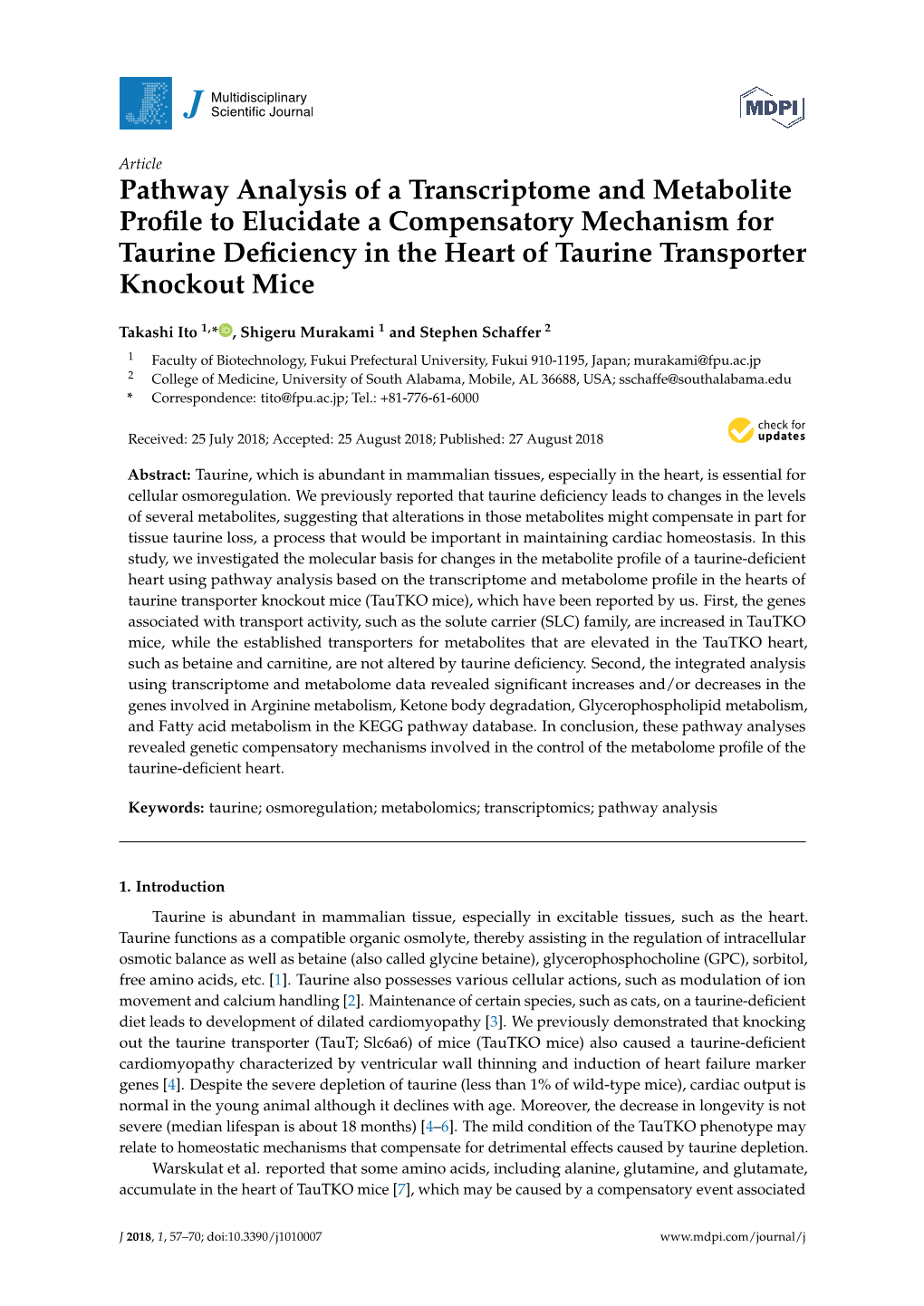 Pathway Analysis of a Transcriptome and Metabolite Profile to Elucidate