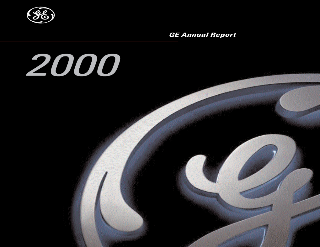 GE Annual Report for 2000